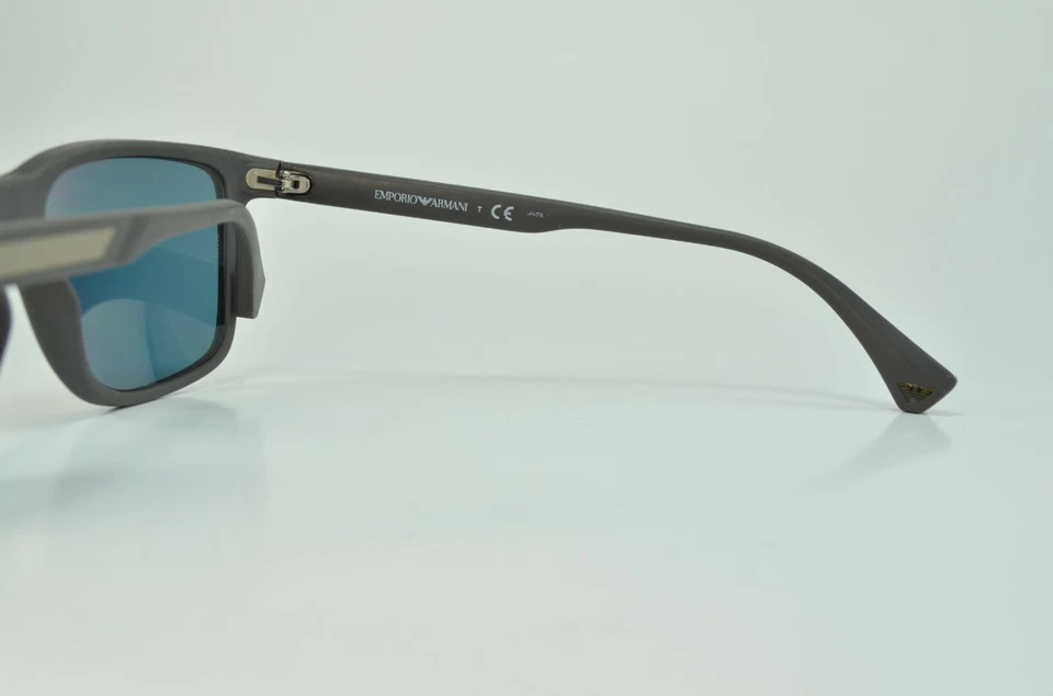 Authentic Emporio Armani EA 4047 5211/6Q Matte Gray Sunglasses Foto 4 de 4