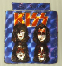 KISS DYNASTY VINTAGE ITALIAN PRISM STICKER 1980 