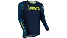 NEW MOOSE RACING Agroid Jersey - Navy Blue/Hi-Viz - 3XL - MOTORCYCLE/OFFROAD