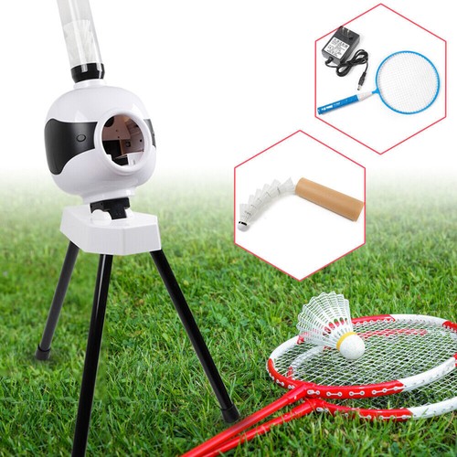Máquina de servir de bádminton automática Entrenador Bádminton Robot Lanzador 110V NUEVO - Imagen 5 de 10