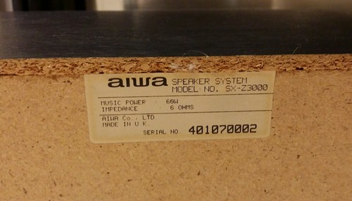 Aiwa Speakers SS-23000 - Picture 7 of 8