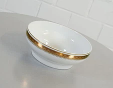 SEP porcelain serving bowl dish serving bowl terrine gold decor vintage RARE