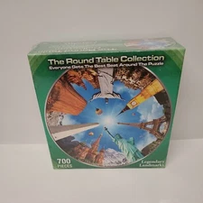 Legendary Landmarks PUZZLE The Round Table Collection 700 Pieces NEW Jigsaw