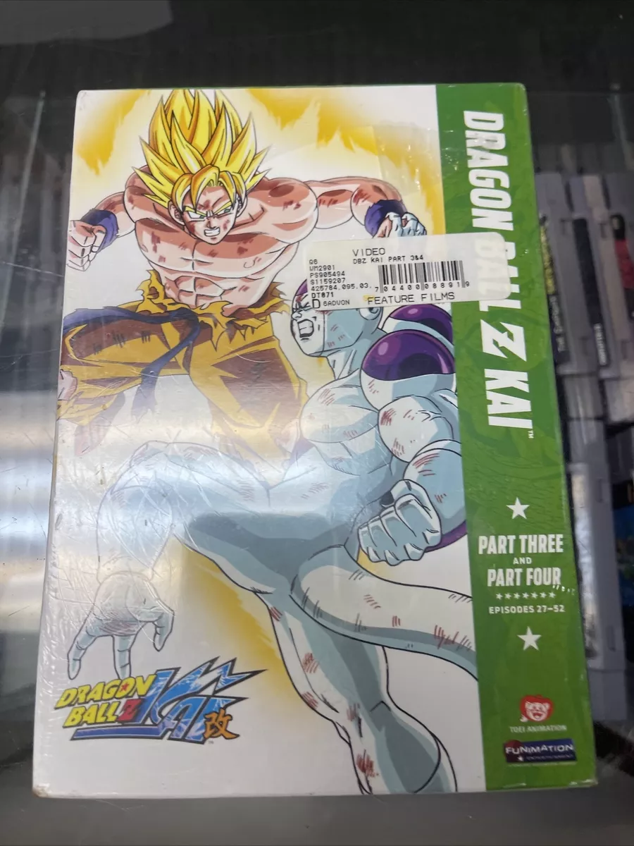 Dragon Ball Z Kai Season 2 Episodes 27-52 DVD 4 Disc Set Toei