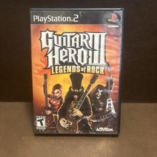 Guitar Hero 3 Legends of Rock PS2 PlayStation 2 - Complete CIB