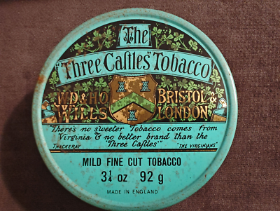 three castles tobacco Vintage Antique Three Castles 