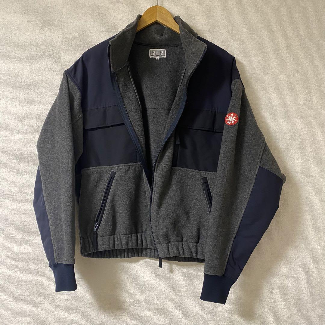 C.E CAVEMT フリース　ジャケット　Fleece Jacket M C.E CAVEMPT FLEECE ZIP UP JACKET Gray Cotton Size-M Used | eBay