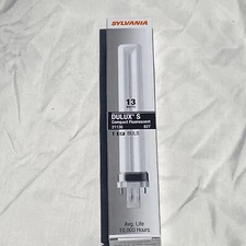 Sylvania 21136 CF13DS/827/ECO CFL BULB 13 Watt GX23 Base 2700K Color Temp