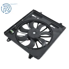 Radiator Condenser Fan Assembly For 2007-2011 Jeep Wrangler 3.8L V6