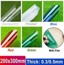 Colored Flexible Thin Plastic Sheet Panel 0.3mm/0.5mm Thick for Model DIY Craft