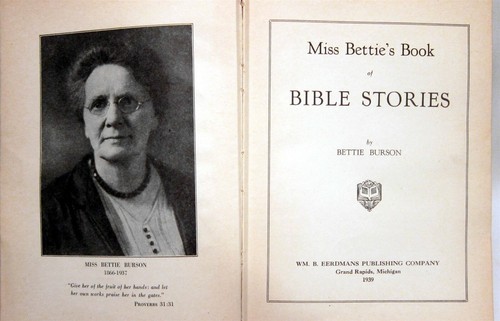 Miss Bettie's book of Bible stories by Bettie Burson 1939 - Foto 2 di 2