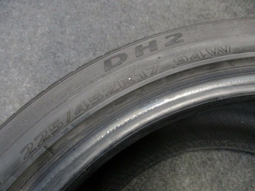 1x Sommerreifen Reifen DELINTE DH2 Sommer 225 45 R17 94W DOT1017 5mm - Bild 5 von 6