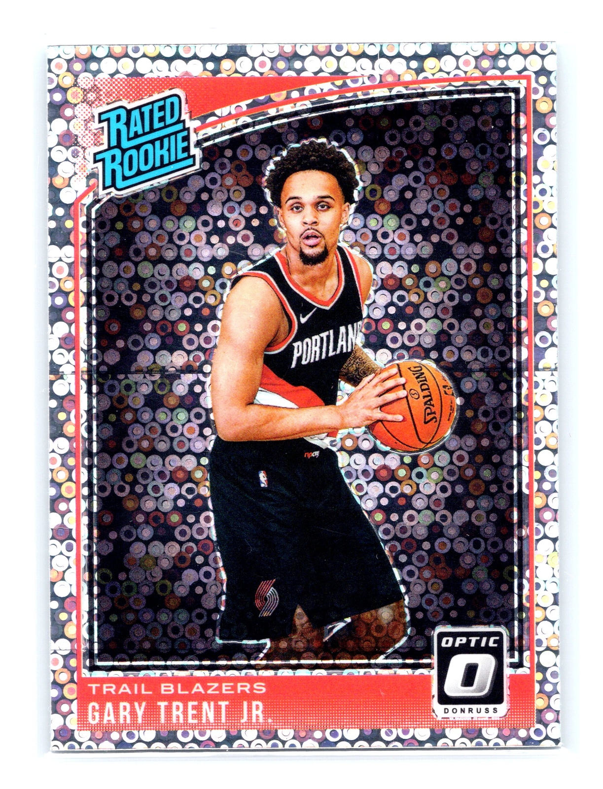 2018-19 Donruss Optic Basketball #199 Gary Trent Jr. RR Fast Break Holo