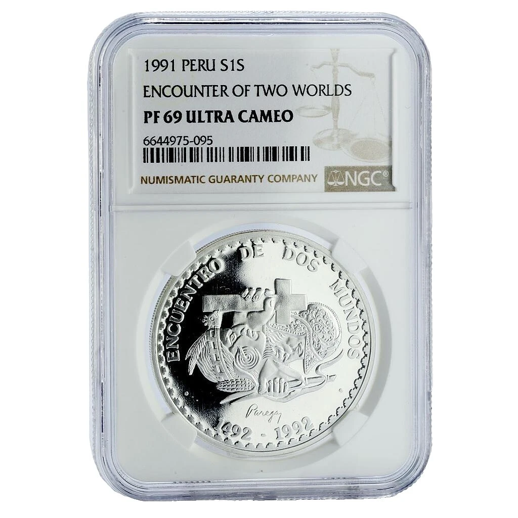 Silver 1991 South American Coins