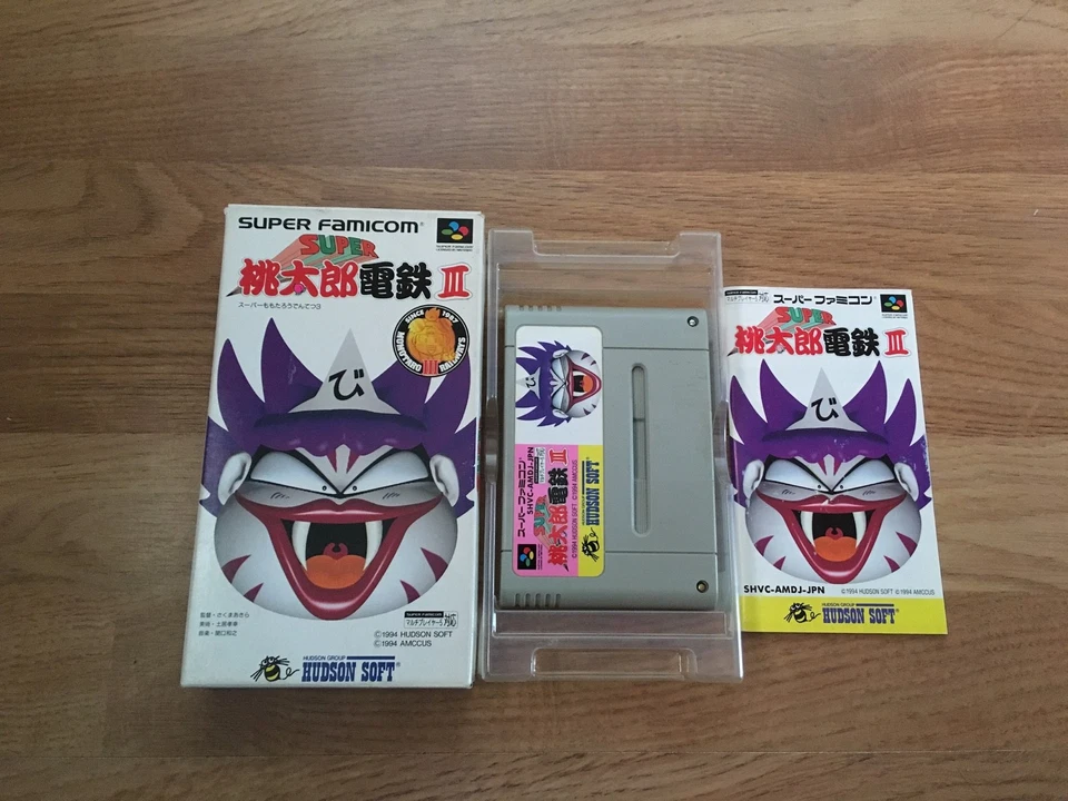 SUPER MOMOTAROU DENTETSU III 3 Super Famicom Nintendo SNES SFC JAP Complete, foto 3 de 3