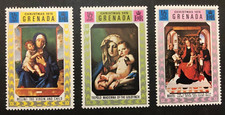 1970 Christmas Part Set Grenada MNH EV351