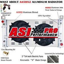 34 2 Row Radiatorshroud Fan For 1999-14 Chevy Silverado 1500 Suburban 2500 Gmc 34 2 Row Radiatorshroud Fan For 1999-14 Chevy Silverado 1500 Suburban 2500 Gmc