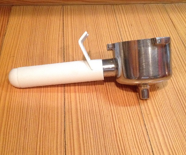 Combo 866 Part, Filter Basket Holder W/ White Handle