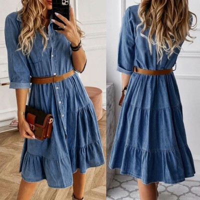 layered swing dress
