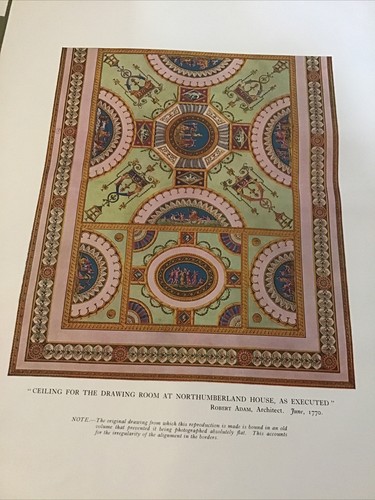 Arthur T. Bolton / THE ARCHITECTURE OF ROBERT & JAMES ADAM 1758-1794 1st ed 1922 - Picture 21 of 24