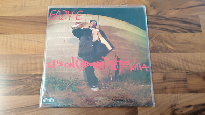 EAZY-E   ITS ON (DR. DRE) 187UM KILLA RED / BLACK SPLATTER VINYL LP Yella NWA