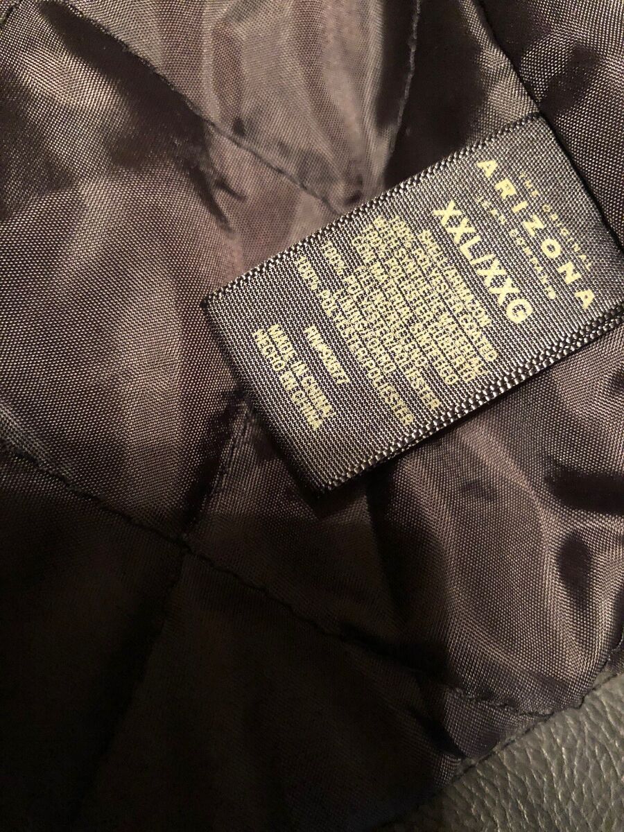 1988 original Arizona Jean Company Leather Jacket XXL cafe 1988 original Arizona Jean Company Leather Jacket XXL cafe
