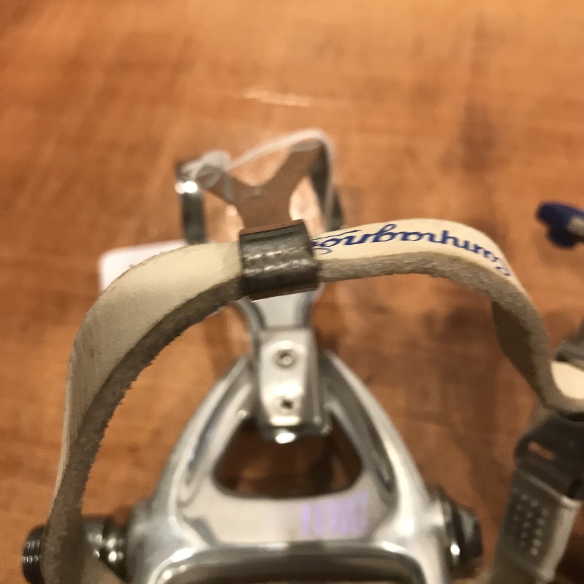 NOS vintage Campagnolo C-RECORD Pédales avec CAGES XL ToeClips