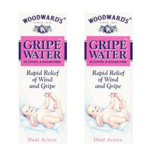 2x Woodwards Gripe Water - 150ml - Relief from Wind and Gripe