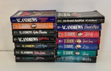 Mixed Lot 14 V.C. Andrews Paperback Books 9 Keyhole Covers Casteel Logan Etc