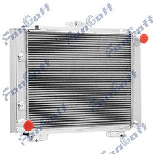Fit 1964 Ford Galaxie 500 500xl 3.7l L6 6.4l V8 3 Row Aluminum Radiator