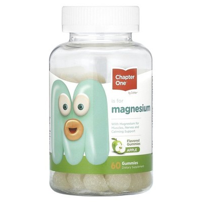 Zahler Chapter One Magnesium Gummies - 60 Count (Pack of 1), No Color