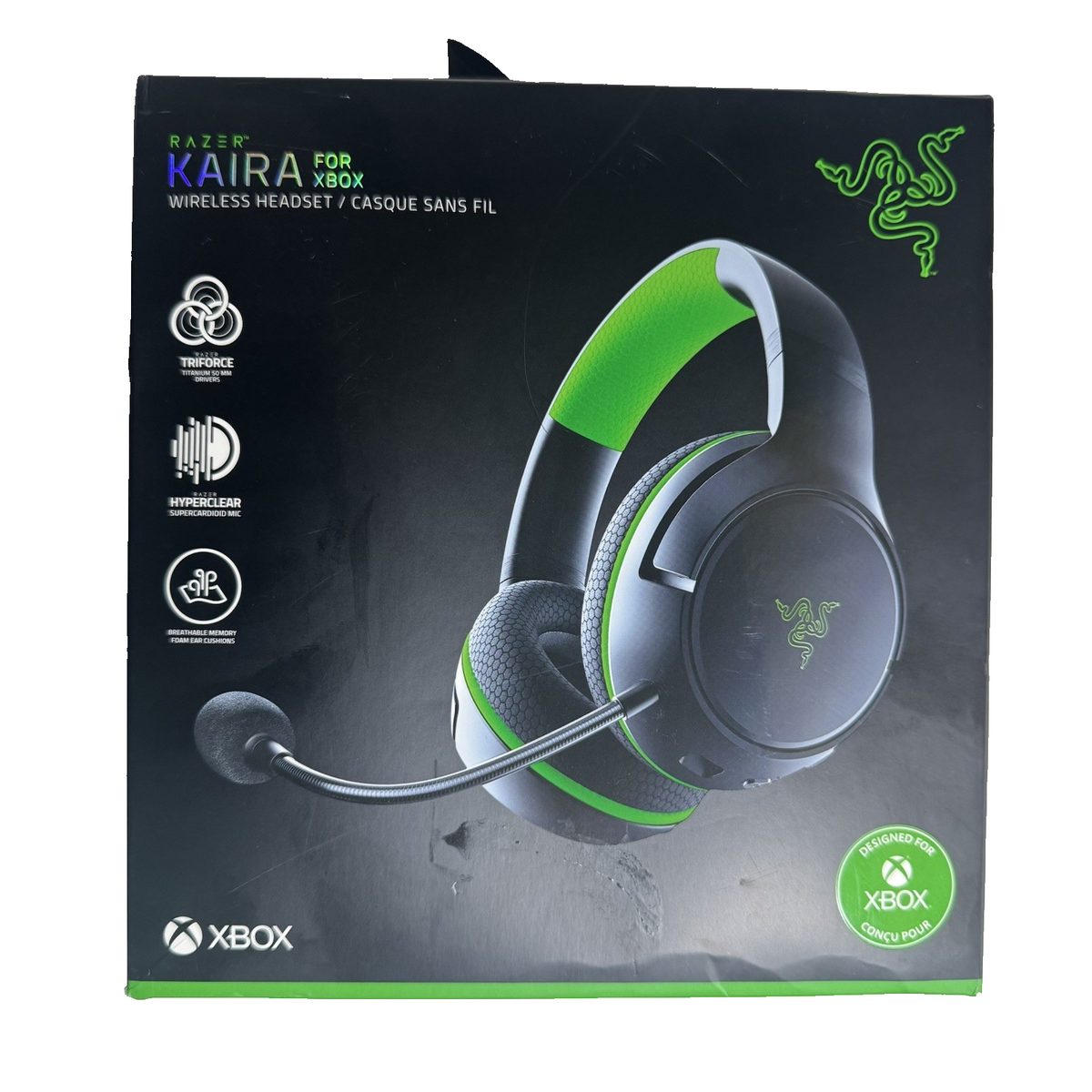 Pro Wireless Gaming Xbox X Series Headset Razer Kaira Wireless