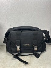 Canon 18  x 11  Digital SLR Large Camera  Lens Case Bag Black Shoulder Strap