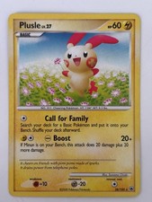 Pokemon Card Majestic Dawn Plusle 28/100 Rare on eBay