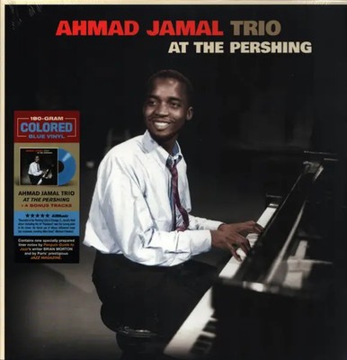 LP Ahmad Jamal Trio At The Pershing 180 GRAM, BLUE VINYL NEW OVP 20th Centu