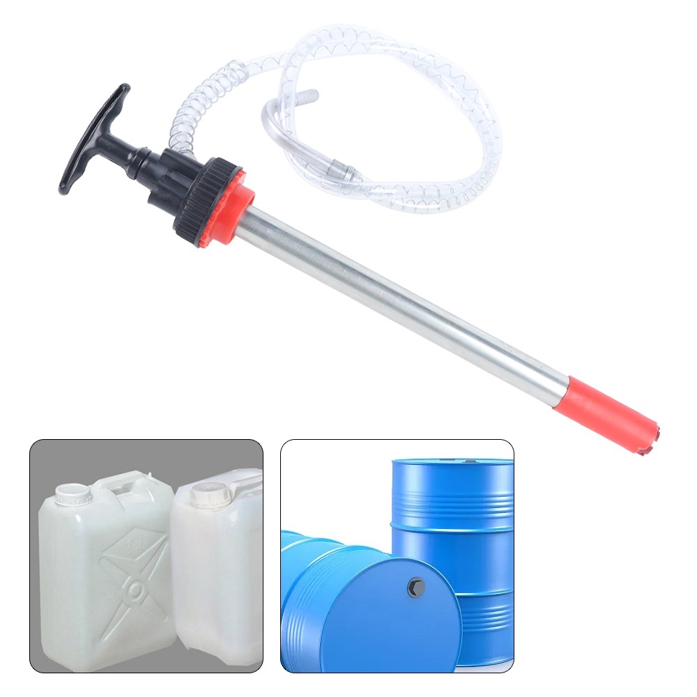 Manual Fluid Oil Transfer Pump Hand Gear Oil Pump Dispenser For 5 Gallon Bucket