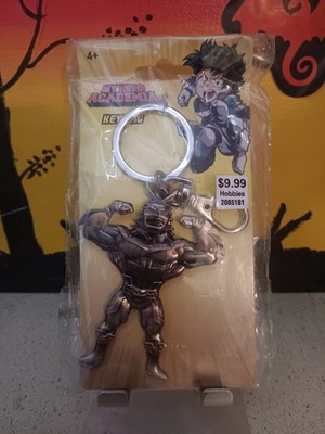My Hero Academia Keyring - All Might Flexing Figure - Anime Keychain For Fans