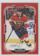 2025-26 O-Pee-Chee Red Border Uvis Balinskis #92 1h6d