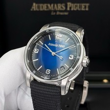 Audemars Piguet Code 11.59 Smoked Blue Dial White Gold 15210BC.OO.A002KB.01 9