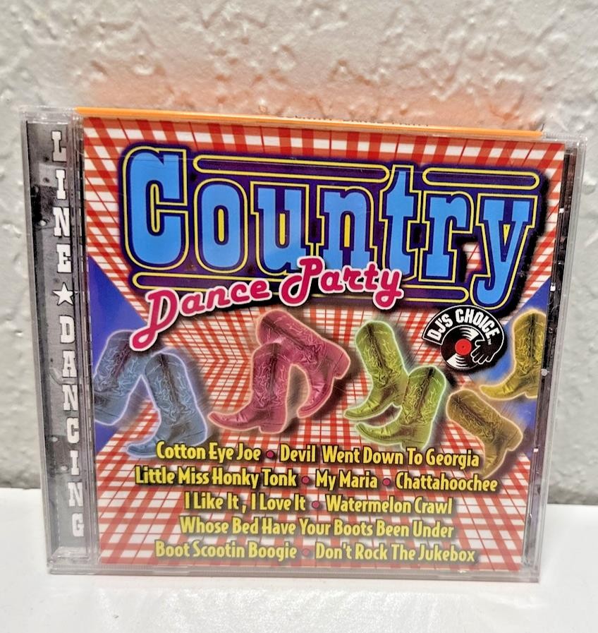 DJ's Choice Country Line Dance Party CD Cotton Eye Joe 16 Step Watermelon JN55