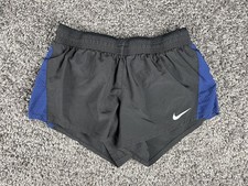 Nike Dri-FIT 3" Lined Running Shorts Women's Small Black Good 