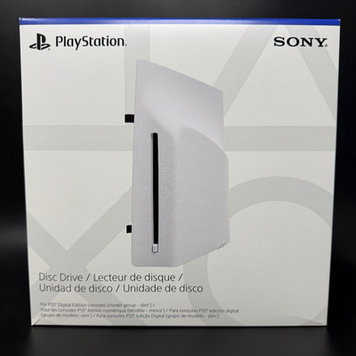 Sony PlayStation 5 PS5 Disc Drive ***EMPTY BOX & MANUAL ONLY