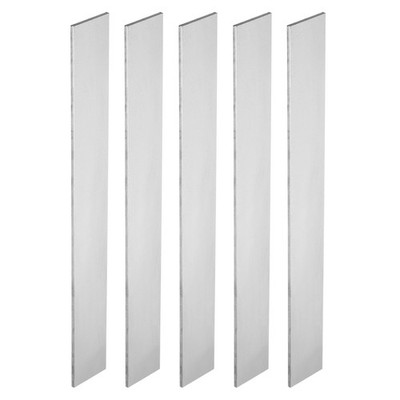 5 Pack Spring Steel 1095 for Knife Making Steel, 12'' x 1 1/2'' x 1/8'' Steel