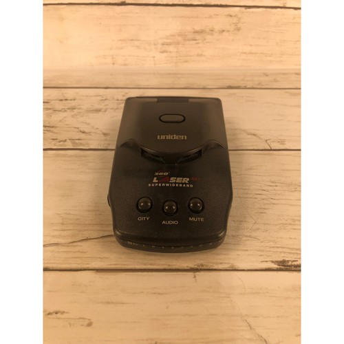 Uniden LRD 6399SW 360 Laser SST Superwideband Radar Detector Black Vintage