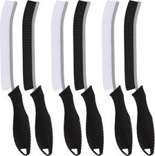 Toilet Brush, 6 Pcs Bathroom Cleaning Gap Scrub Brush with Black