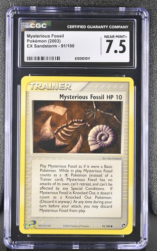 Mysterious Fossil graded CGC 7.5 for sale on eBay