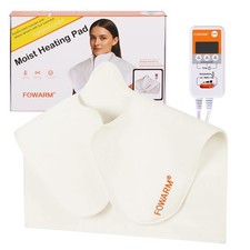 Moist Heating Pad for Neck and Shoulder, Neck Wrap Weighted Heating Pad with ...