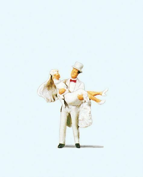 Wedding Couple Figure HO/OO gauge figures Preiser 28029