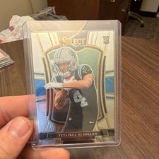 Panini 2025 Select Rookie Premier Level Tetairoa McMillan #144 Panthers NFL Card