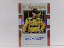 2018 Panini Donruss NASCAR Signature Series GOLD /25 Matt Kenseth #SS-MK Auto
